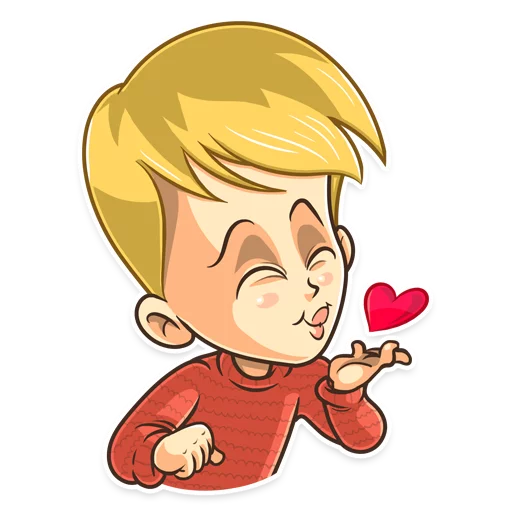 😘 Стикер «Home Alone» для Telegram