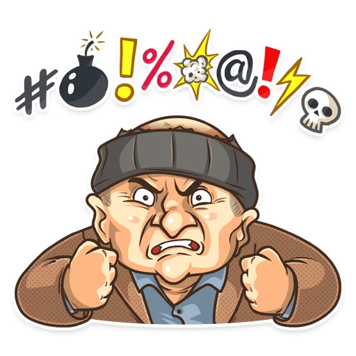 😡 Стикер «Home Alone» для Telegram