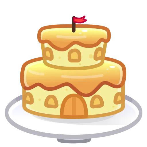 🎂 Эмодзи «Homemade Cake» для Telegram