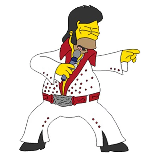 🎤 Стикер «Homero» для Telegram