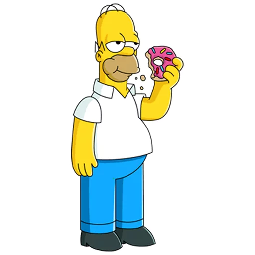 🍔 Стикер «Homero» для Telegram