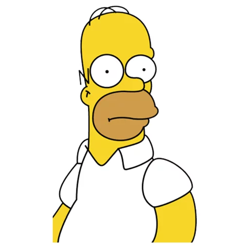 😳 Стикер «Homero» для Telegram