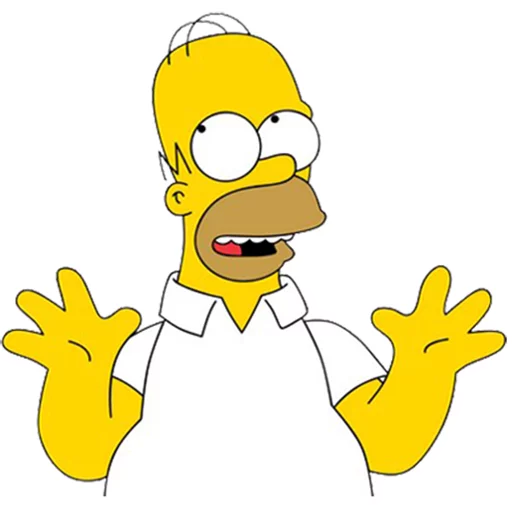 😋 Стикер «Homero» для Telegram