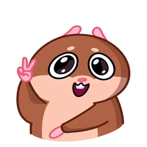 ⭐ Стикер «Хомяк» для Telegram