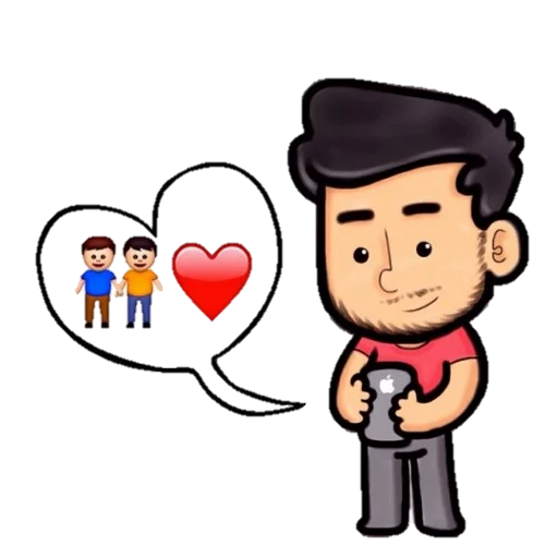 👬 Стикер «Jaime» для Telegram