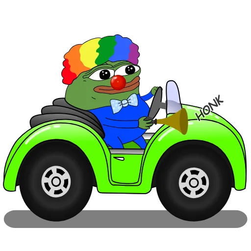 🚗 Стикер «Honka Seasons» для Telegram