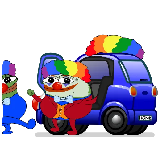 🚙 Стикер «Honka Seasons» для Telegram
