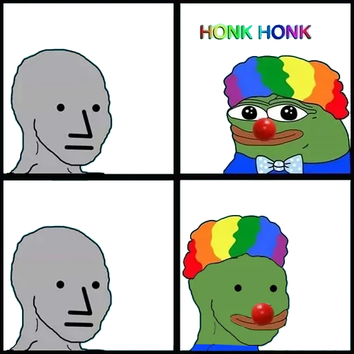 🤡 Стикер «Honk» для Telegram