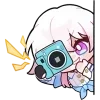 😈 Эмодзи «❤ Honkai Star Rail Chibi» для Telegram