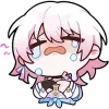 😭 Эмодзи «❤ Honkai Star Rail Chibi» для Telegram