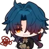 😒 Эмодзи «❤ Honkai Star Rail Chibi» для Telegram