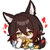 🥰 Эмодзи «❤ Honkai Star Rail Chibi» для Telegram