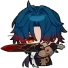 😤 Эмодзи «❤ Honkai Star Rail Chibi» для Telegram