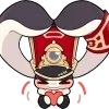 ❤️ Эмодзи «❤ Honkai Star Rail Chibi» для Telegram
