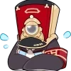 😭 Эмодзи «❤ Honkai Star Rail Chibi» для Telegram