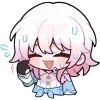 😅 Эмодзи «❤ Honkai Star Rail Chibi» для Telegram