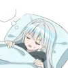 😴 Эмодзи «Серебряные сестренки» для Telegram