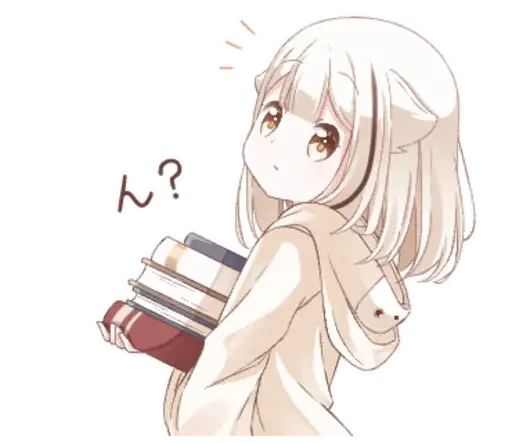 📕 Стикер «hoodie nya» для Telegram