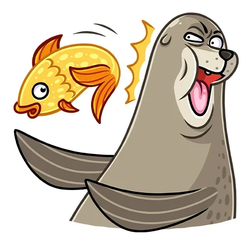 🐟 Стикер «Гувер» для Telegram