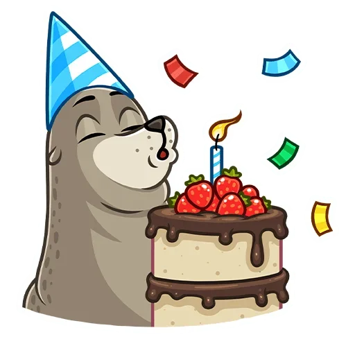 🥳 Стикер «Гувер» для Telegram