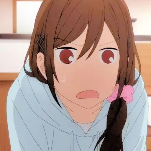🎀 Стикер «⩇⩇՚ Hori kyoko» для Telegram