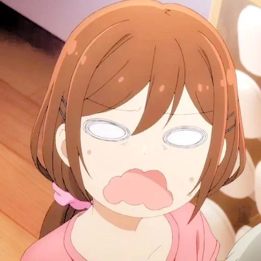 🎀 Стикер «⩇⩇՚ Hori kyoko» для Telegram