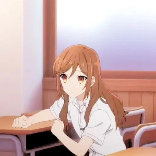 🎀 Стикер «⩇⩇՚ Hori kyoko» для Telegram