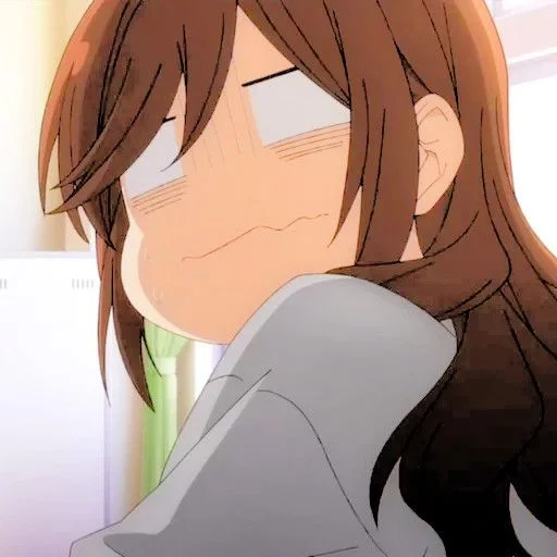 🎀 Стикер «⩇⩇՚ Hori kyoko» для Telegram