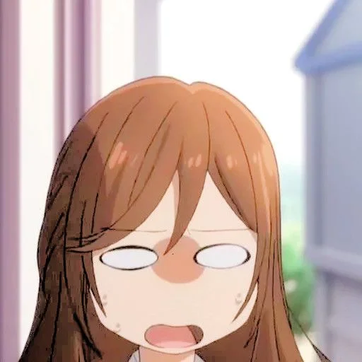 🎀 Стикер «⩇⩇՚ Hori kyoko» для Telegram