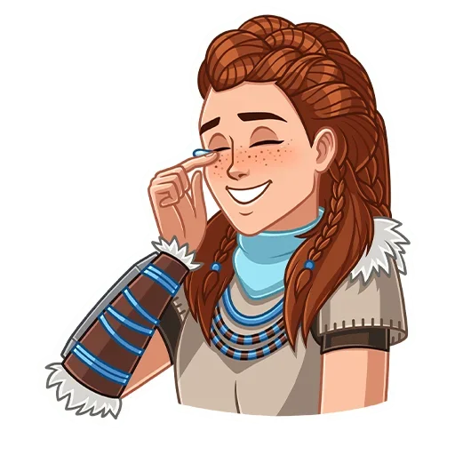 😂 Стикер «Horizon Forbidden West» для Telegram