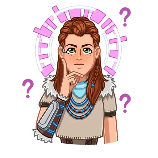 ❓ Стикер «Horizon Forbidden West» для Telegram