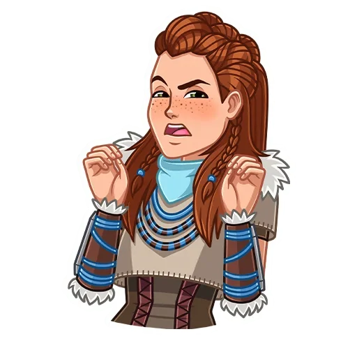 🥴 Стикер «Horizon Forbidden West» для Telegram