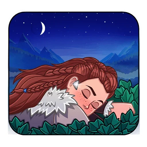 😴 Стикер «Horizon Forbidden West» для Telegram