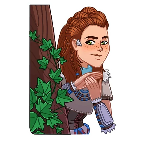 😈 Стикер «Horizon Forbidden West» для Telegram