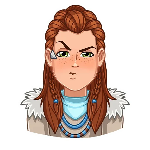 🤔 Стикер «Horizon Forbidden West» для Telegram