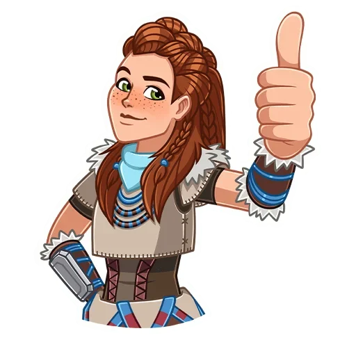 👍 Стикер «Horizon Forbidden West» для Telegram