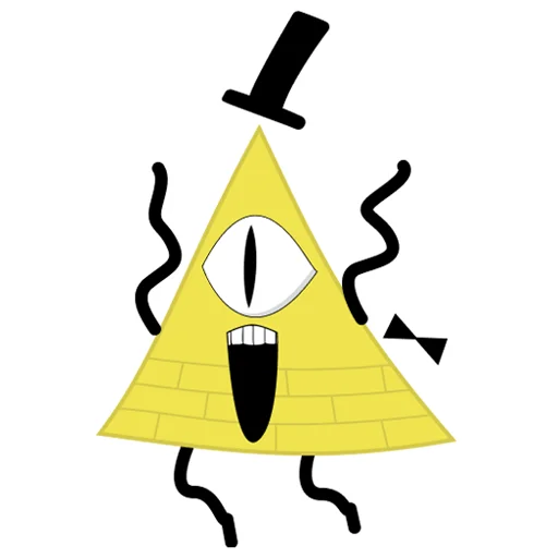 😱 Стикер «Bill Cipher» для Telegram