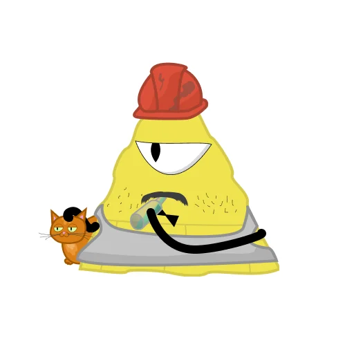 👷 Стикер «Bill Cipher» для Telegram