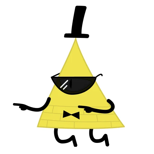 😎 Стикер «Bill Cipher» для Telegram