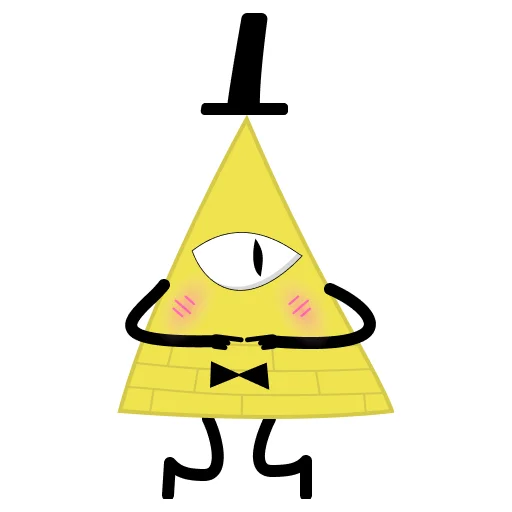 😊 Стикер «Bill Cipher» для Telegram