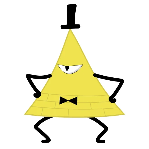 😡 Стикер «Bill Cipher» для Telegram