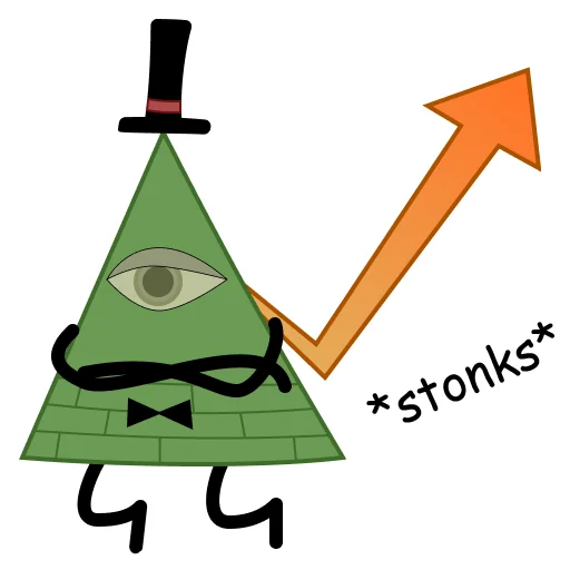 💰 Стикер «Bill Cipher» для Telegram