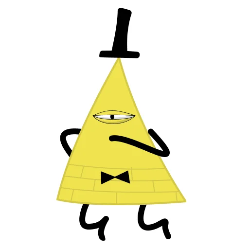 😑 Стикер «Bill Cipher» для Telegram