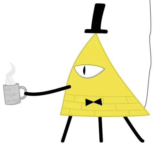 ☕️ Стикер «Bill Cipher» для Telegram