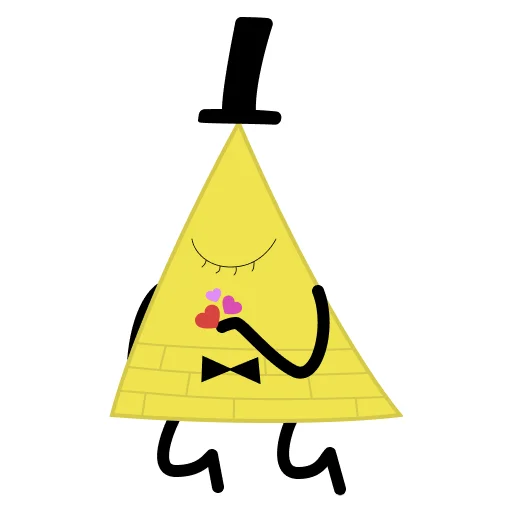 😘 Стикер «Bill Cipher» для Telegram