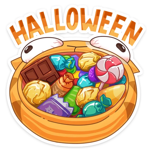 Стикерпак Horror Night для Telegram — скачать