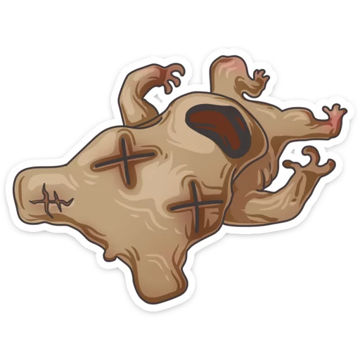 😵 Стикер «Horror Night» для Telegram