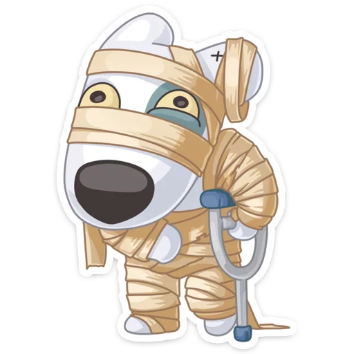 🤕 Стикер «Horror Night» для Telegram