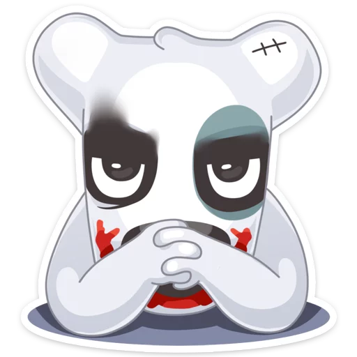 😠 Стикер «Horror Night» для Telegram