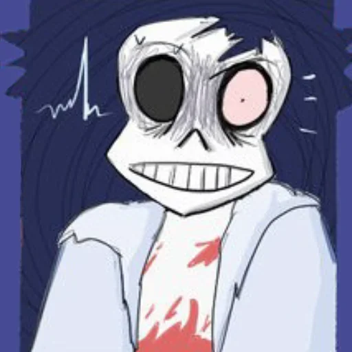 😟 Стикер «Horrortale sans» для Telegram